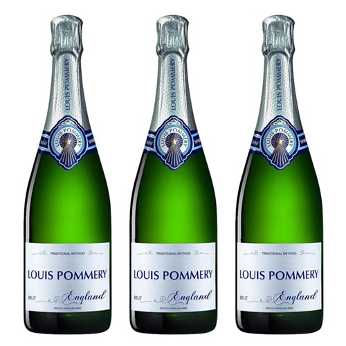 Louis Pommery Brut English Sparkling75cl Treble Prosecco Set